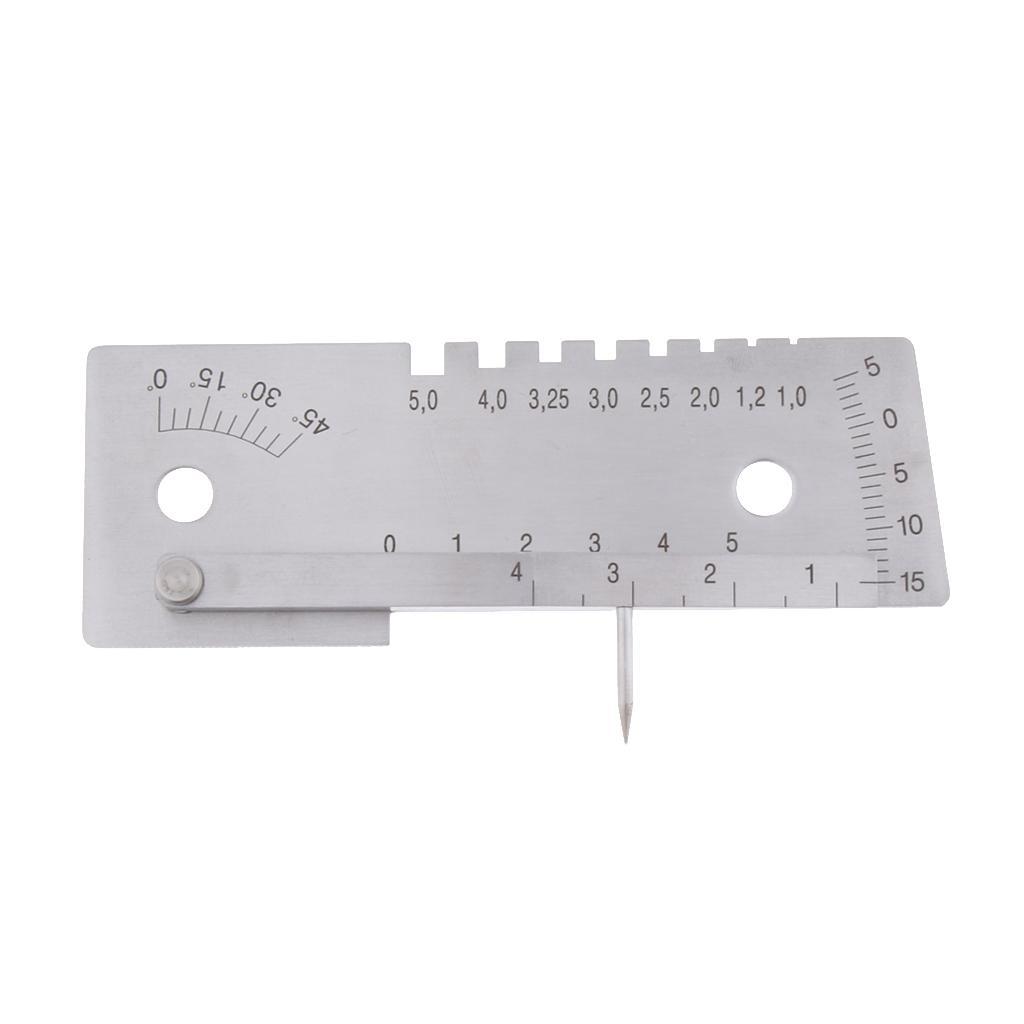 Universal Welding Gauge Stainless Steel Internal HI-LO Gauge Inspection