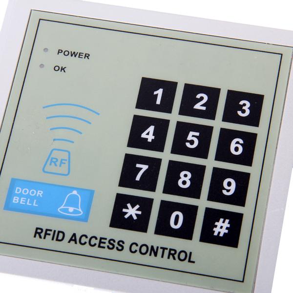 Door Lock Access Control System Safety Machine with 10 Keyfobs