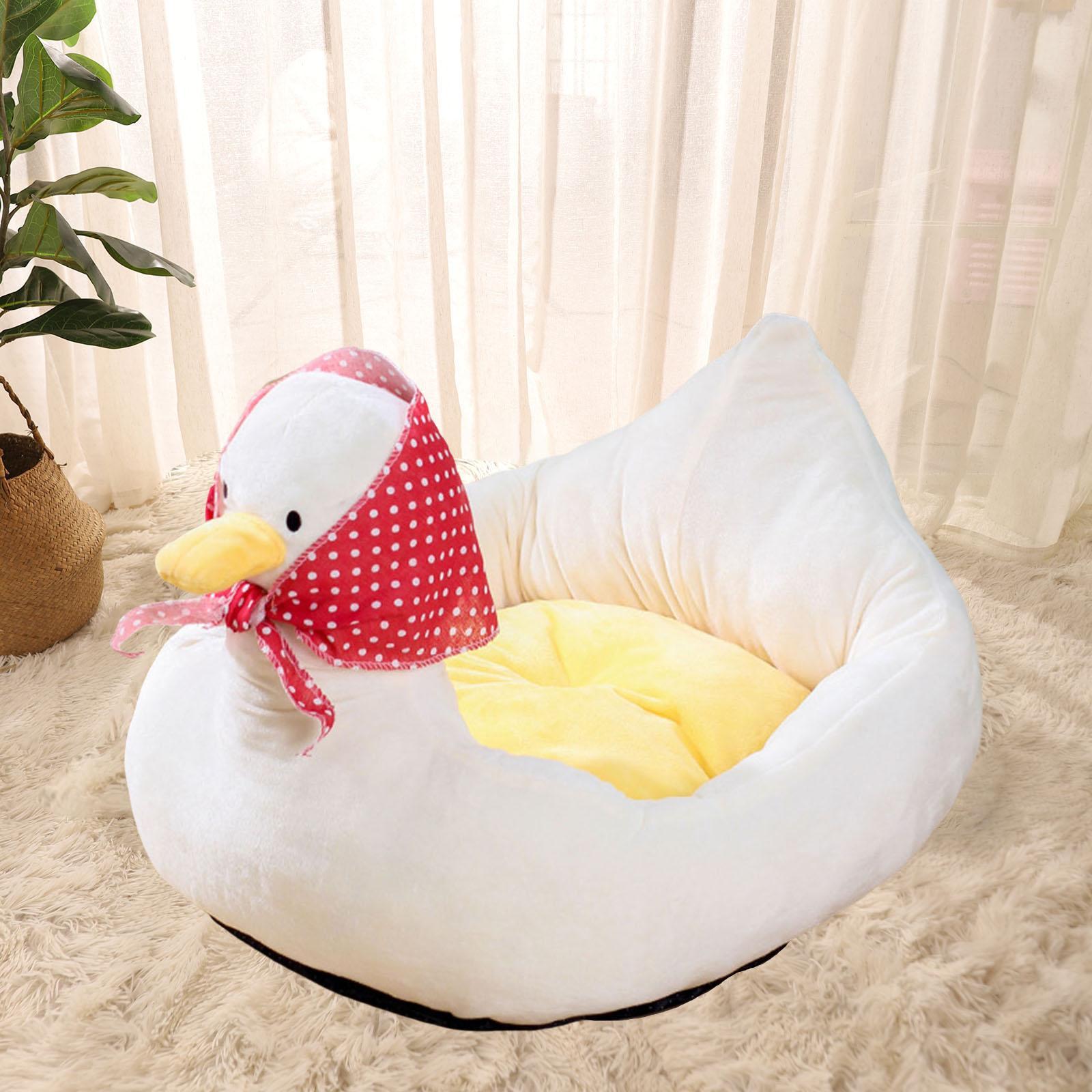 Pet Bed for Puppy Kitten Cat Removable Cover Soft for Camping Traveling