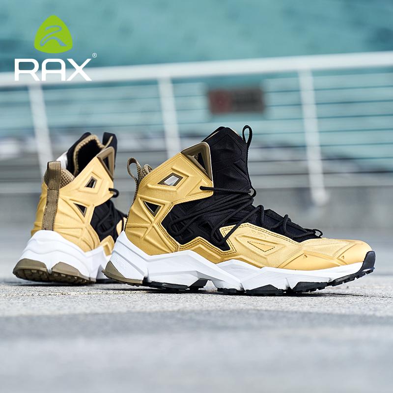 Rax Đi Bộ Đường Dài Giày Mùa Hè Giày Đi Bộ Nam Thoáng Khí Giày Đi Bộ Ngoài Trời Giày Leo Núi Giày Zapatillas Color: Black Shoe Size: 43