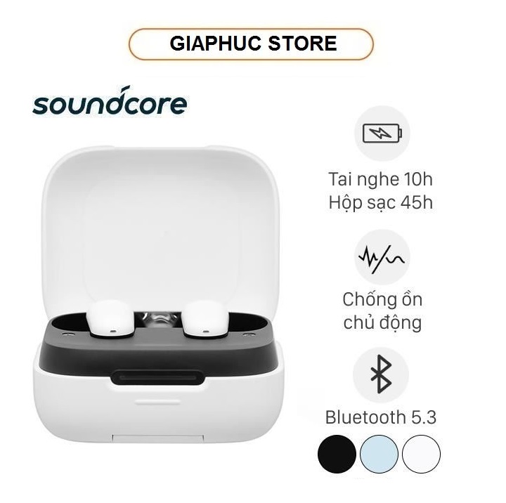 Tai nghe Bluetooth True Wireless soundcore R50i NC - GiaPhucStore | Hàng Chính Hãng