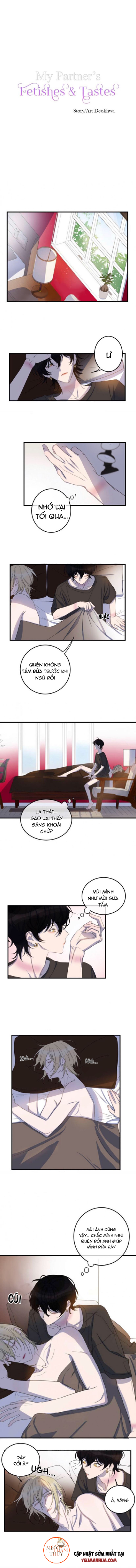 khẩu vị và sự tôn thờ của người yêu tôi chapter 6 1