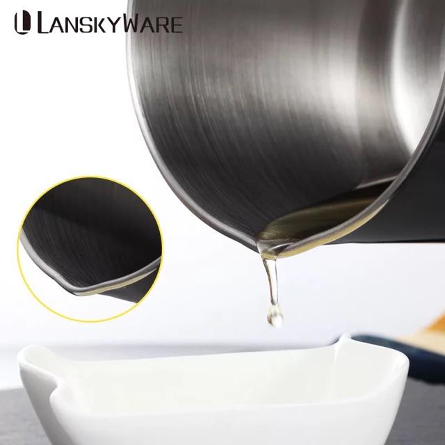 Ca lọc dầu ăn inox tiện dụng