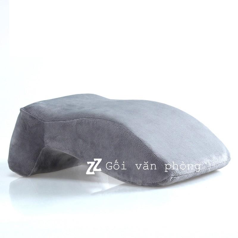 Gối Ngủ Trưa Ngồi Văn Phòng Cao Su Non, Hỗ Trợ Ngủ Gục Trên Bàn ZURI PILLOW GNN-01