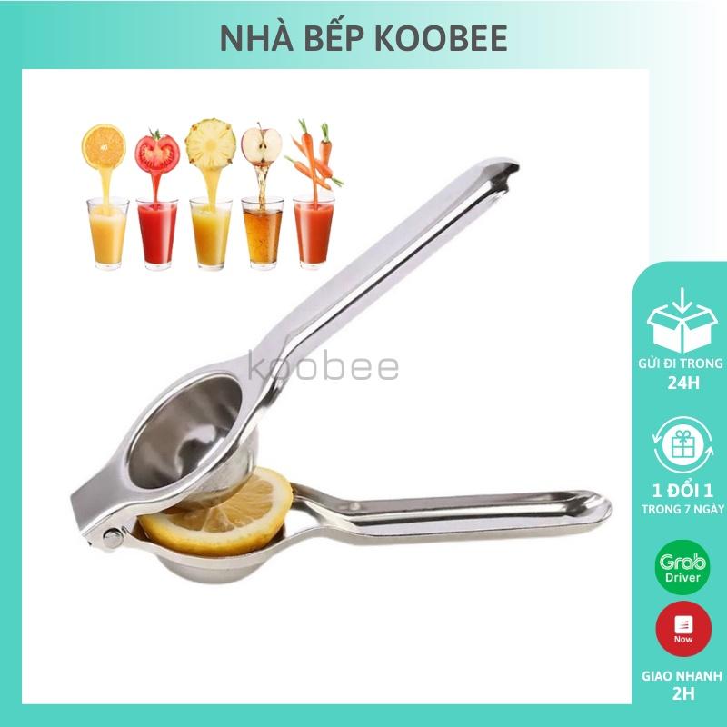 Dụng Cụ Ép Vắt Chanh Trái Cây KooBee Cao Cấp Inox 304 Bền Đẹp Tiện Lợi (SC08)