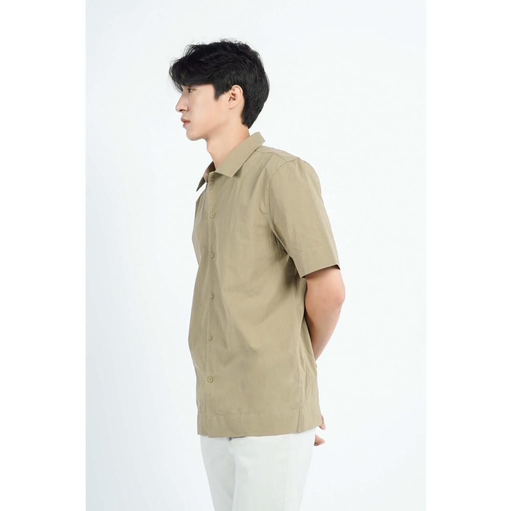 Áo sơ mi tay ngắn nam Seersucker (Vải sọc nhăn) 3 màu | LASTORE MENSWEAR