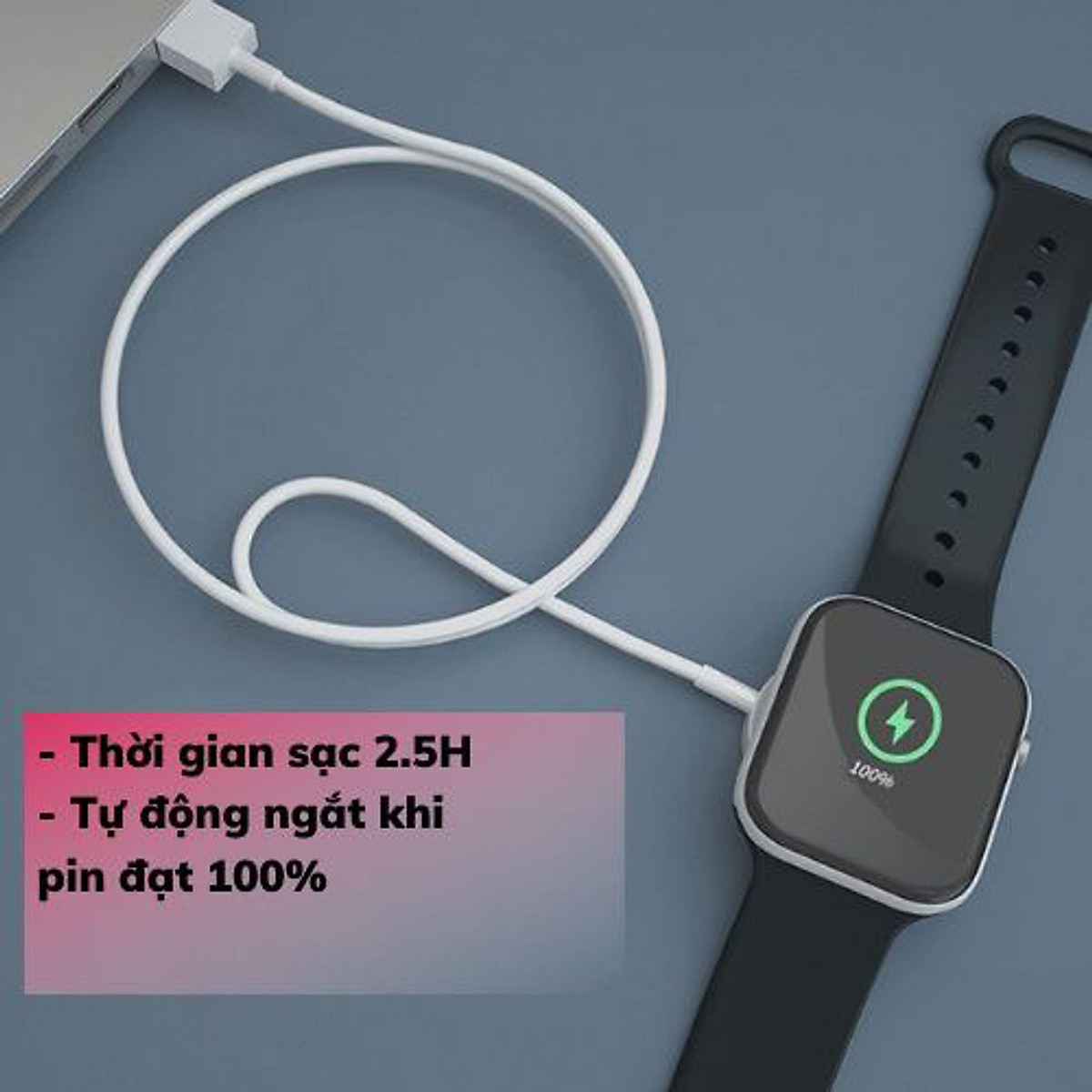 Dock Sạc Nhanh Khung Thép Kai.N Dành Cho Apple Watch_ Hàng Chính Hãng