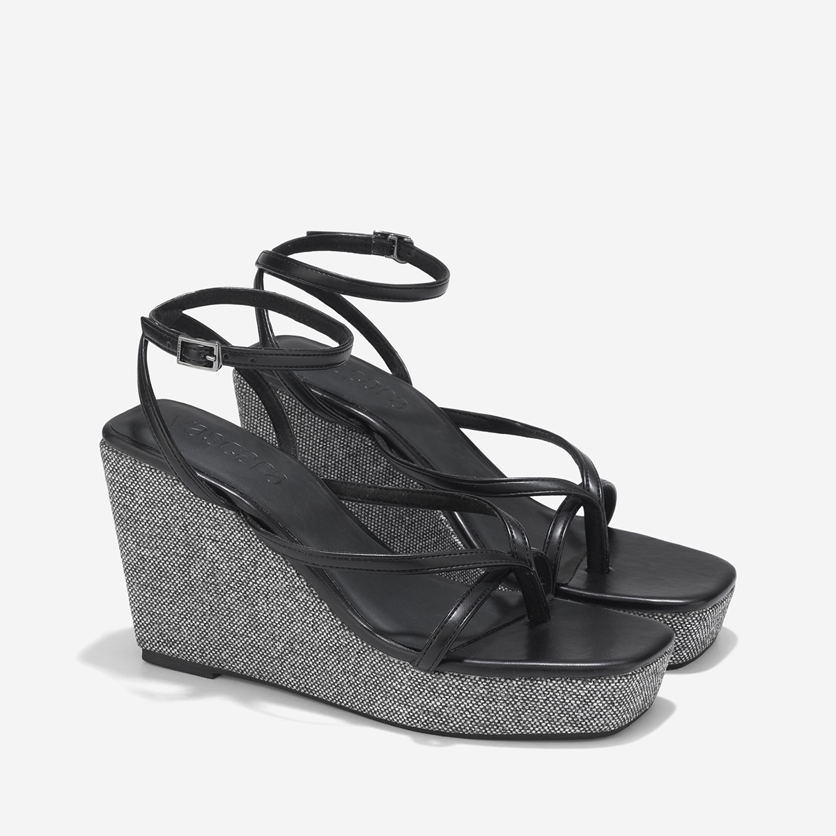 Vascara Giày Sandals Đế Xuồng Kẹp Ngón - SDX 0447