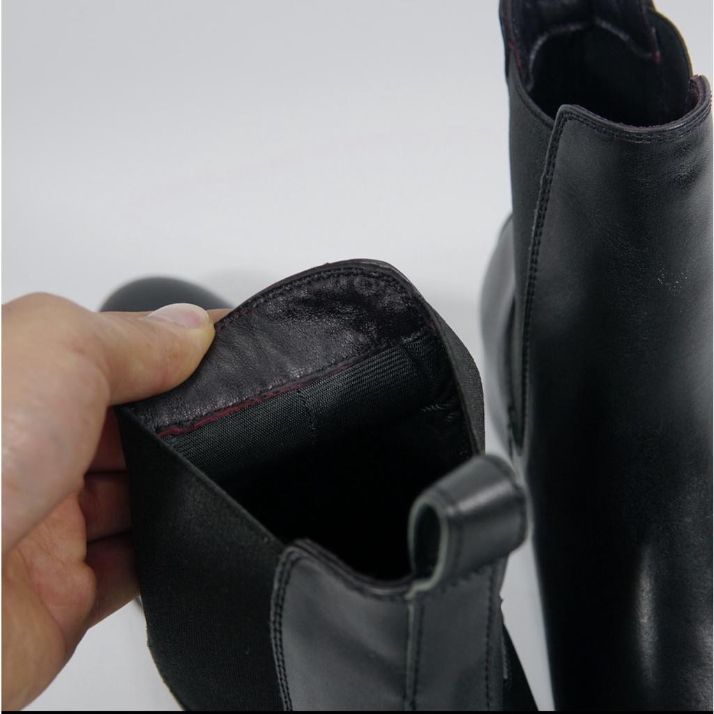 Chelsea Boots Classic - Đế Phíp Da Bò,giày da Nappa nguyên tấm (  BẢO HÀNH 12 THÁNG  )