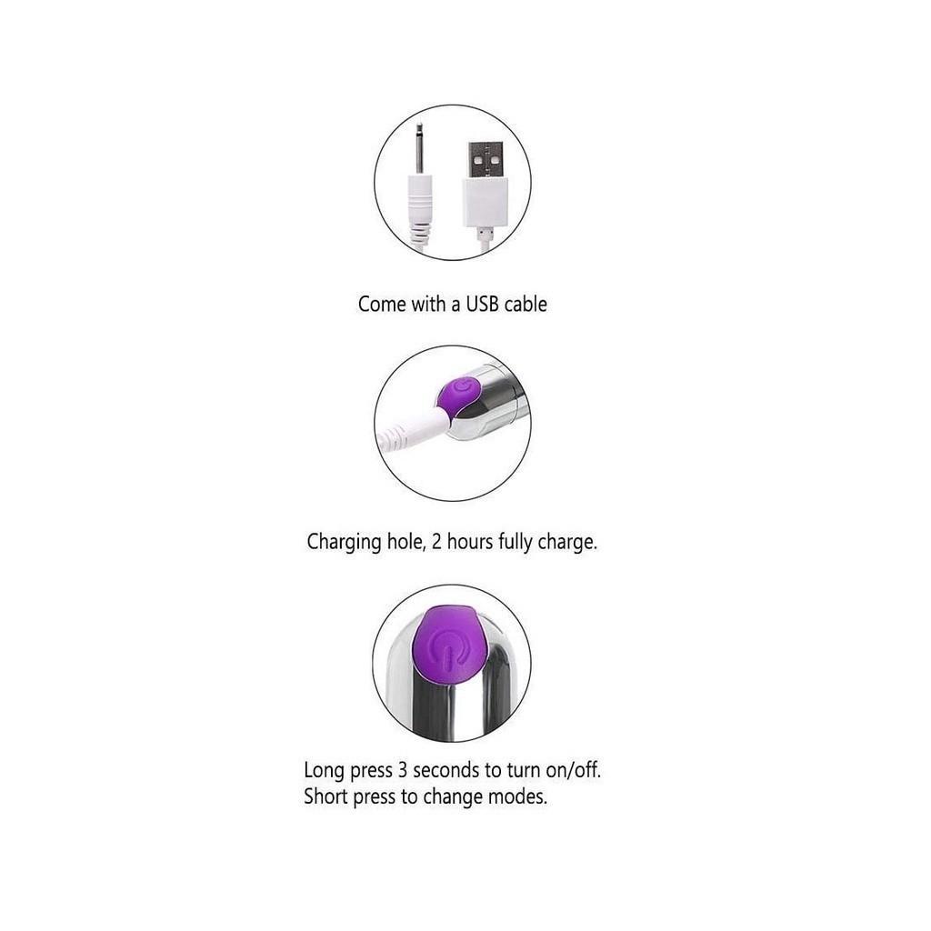 Dây sạc máy massage USB sang 2.5 Aux, dành cho các loại máy massage mặt mắt body toàn thân đầu nhọn loại tốt
