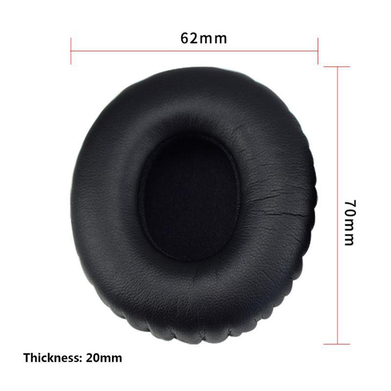 HSV 1Pair Replacement Earpads Ear Cushion Cups Cover Repair Parts for SONY MDR-10RC Headphones Headset Accessories
