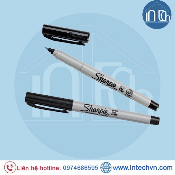 Bút Lông Dầu Sharpie Ultra Fine 0.5mm - Màu đen