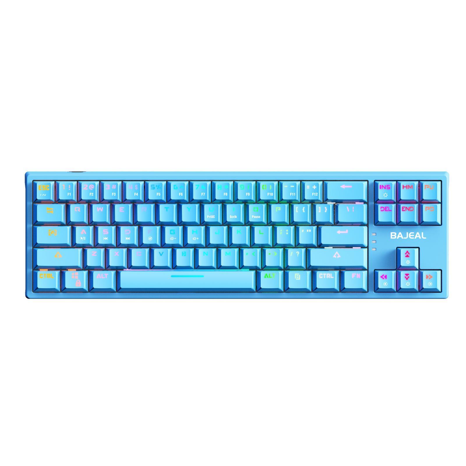 Wired Mechanical Gaming Keyboard Laptop White