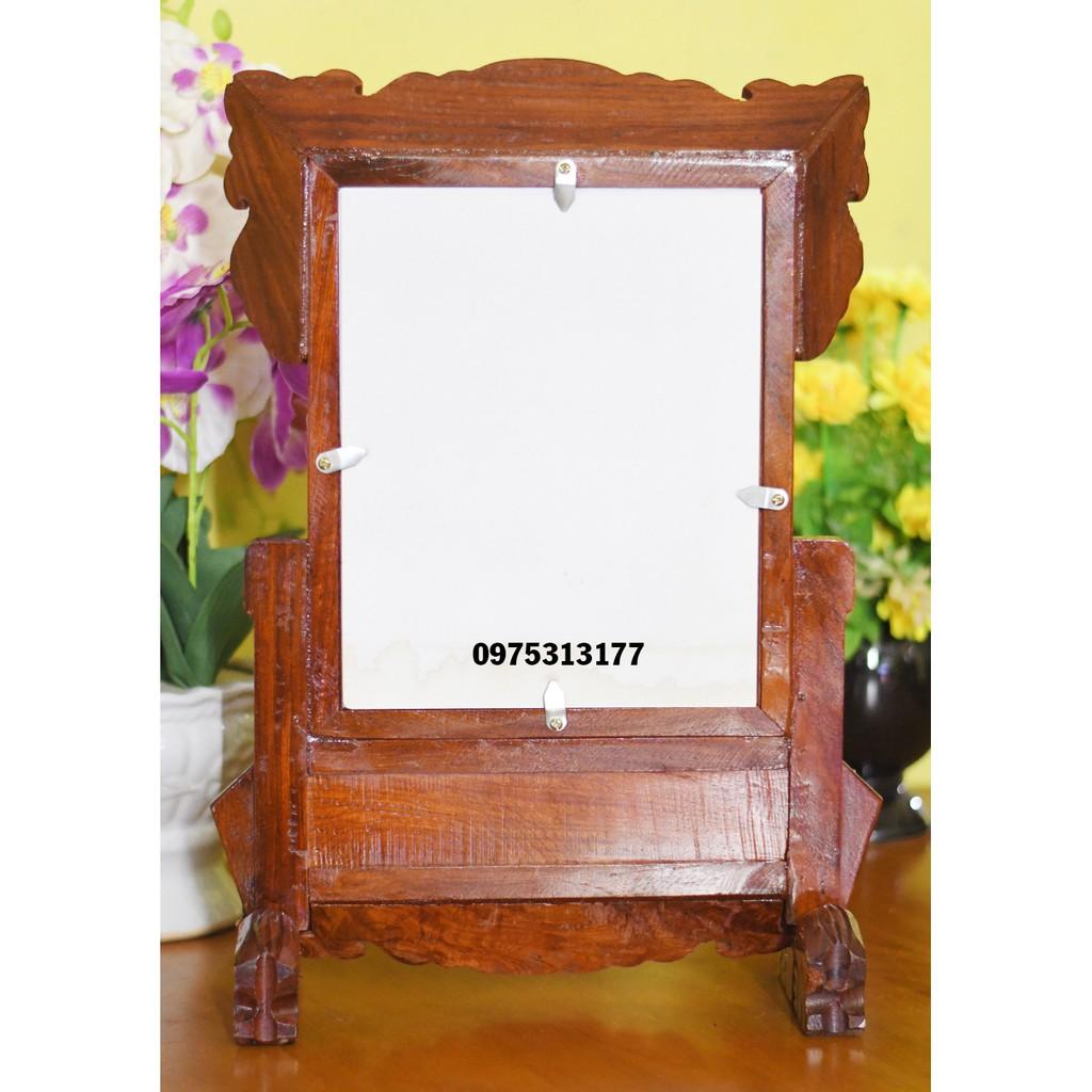 Khung hình gỗ hương 20 x25