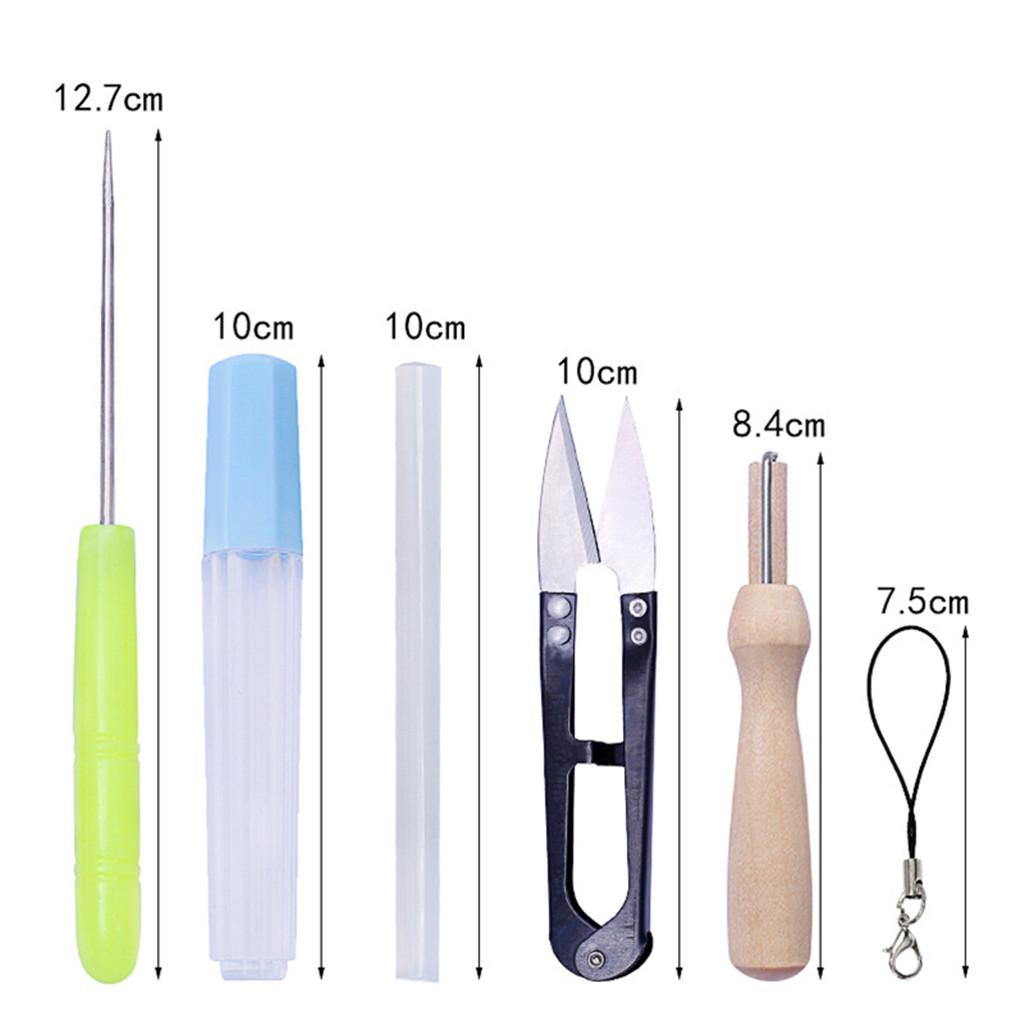 Needle Felting Starter Kit Set, Multi Colors Needle Felting Wool Set Felt Tools