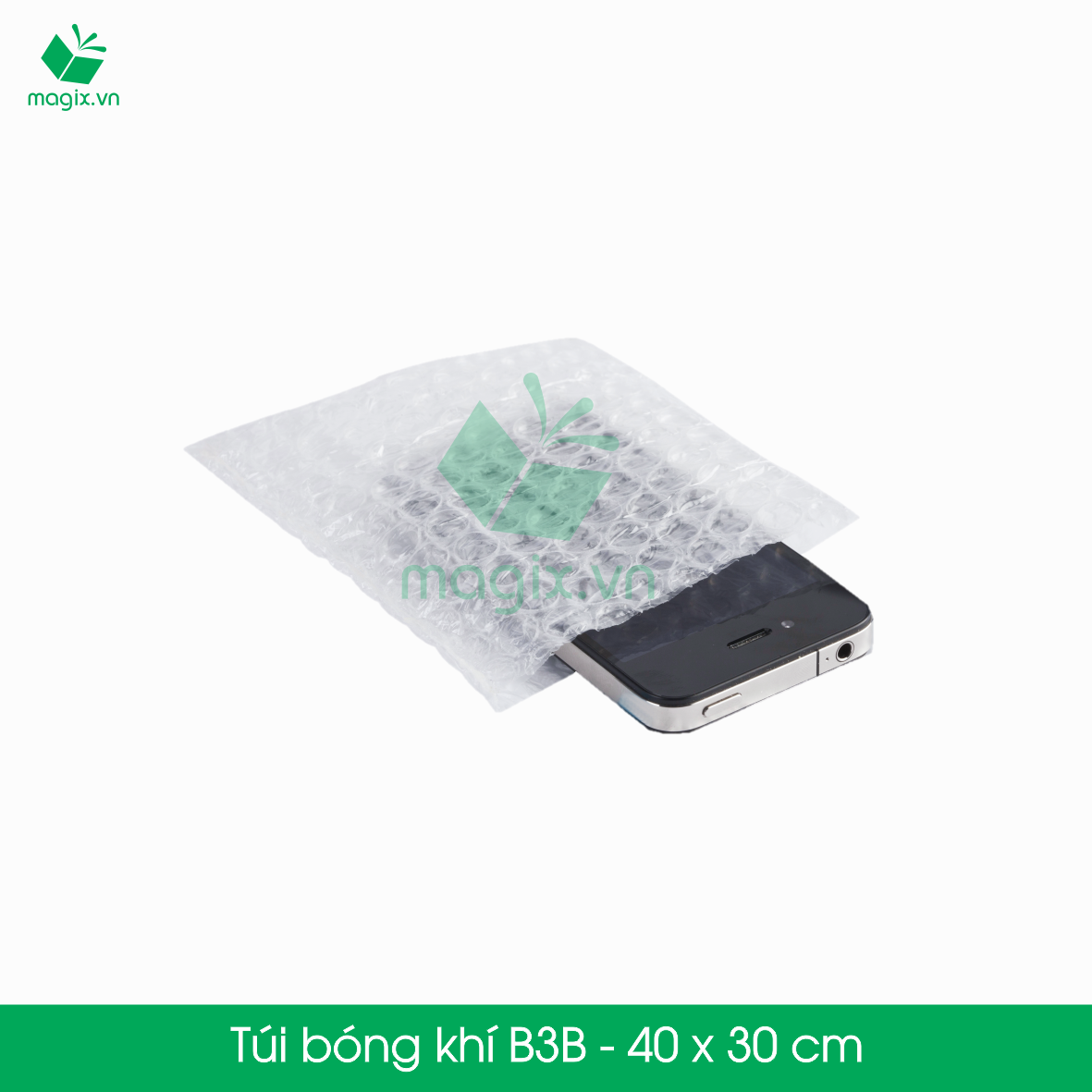 B3B - 40x30 cm - 100 Túi bong bóng khí - túi màng xốp hơi - gói hàng đóng hàng