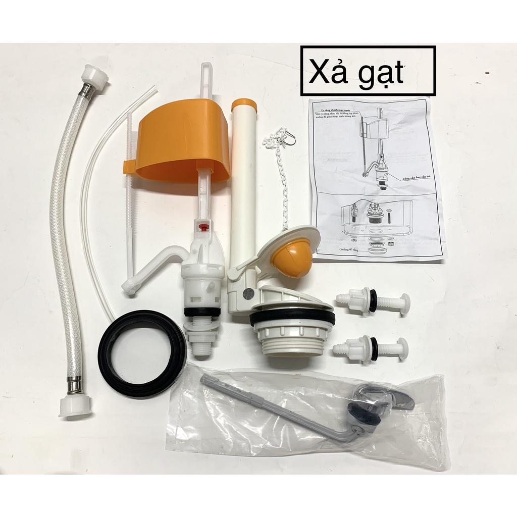 Bộ Xả Gạt Bồn Cầu Xi e Vàng Hùng Anh
