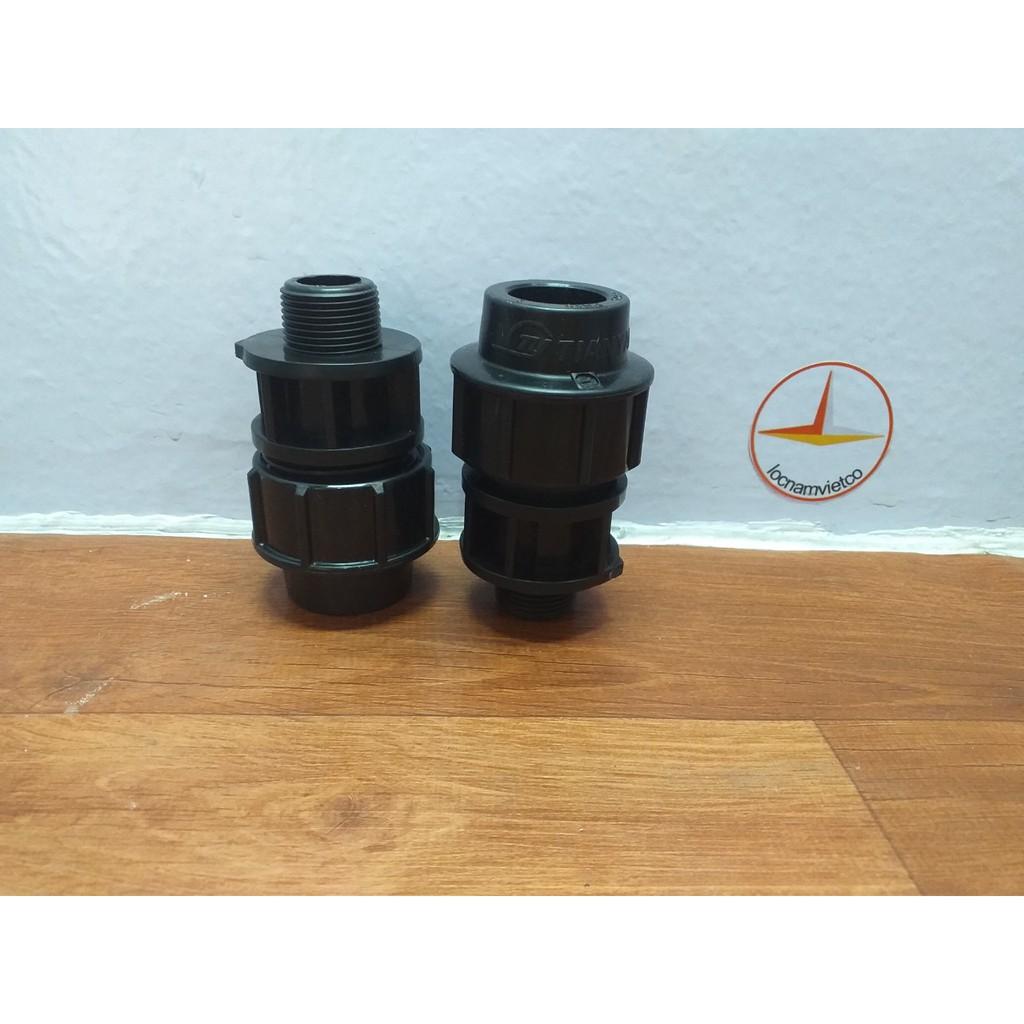 Nối ren ngoài HDPE 32 x 1"