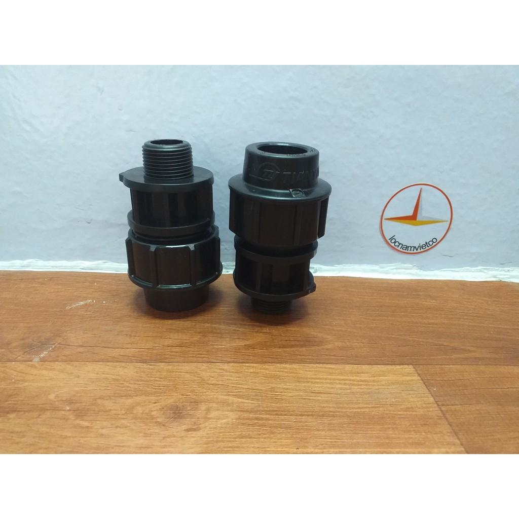 Nối ren ngoài HDPE 25 x 3/4 (Male Adaptor)