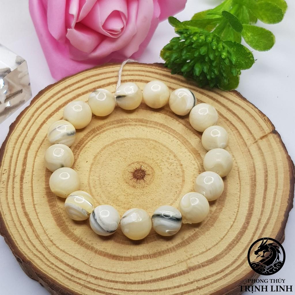 VÒNG CHUỖI ỐC TRẮNG