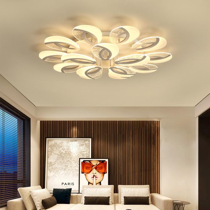 Đèn ốp trần LED phòng khách, phòng ngủ, văn phòng phong cách hiện đại TT27