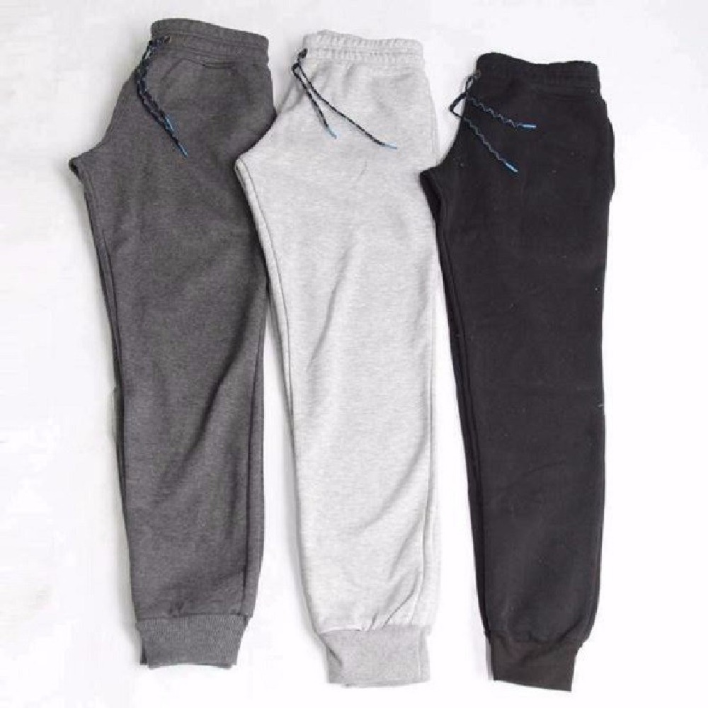 Quần jogger nỉ nam nữ thời trang thu đông, không bị xù khi giặt máy giặt, chất nỉ dày dặn giữ nhiệt tốt, dáng ôm body bo ống chân trẻ trung thoải mái