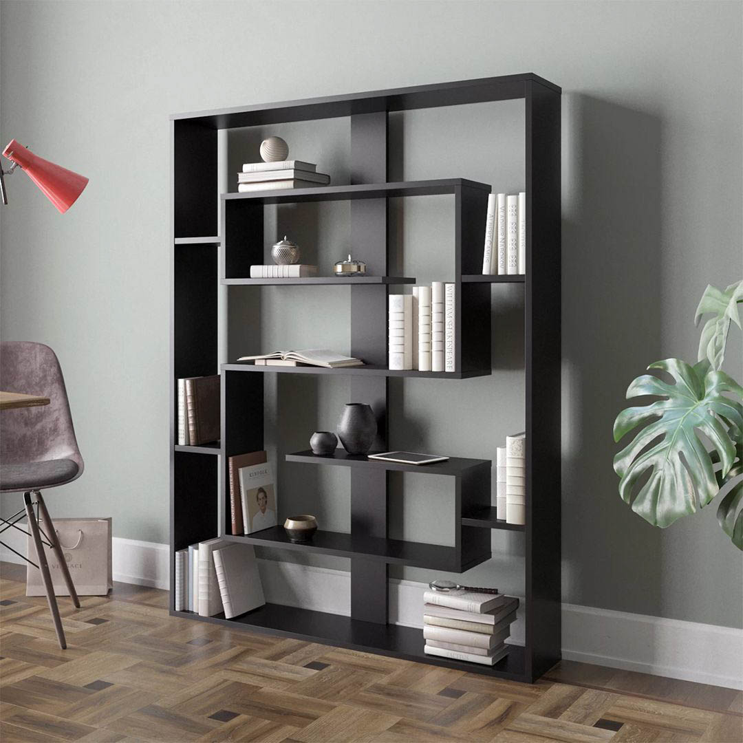 Giá sách bằng gỗ thiết kế hiện đại SMLIFE Beatrice