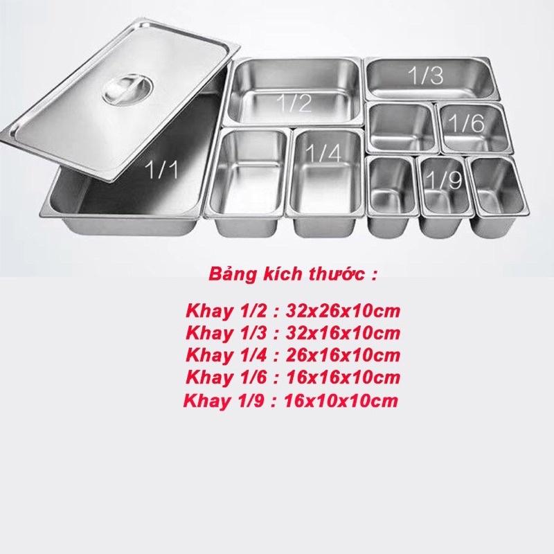 Khay Inox Đựng Topping, Thạch Trà Sữa