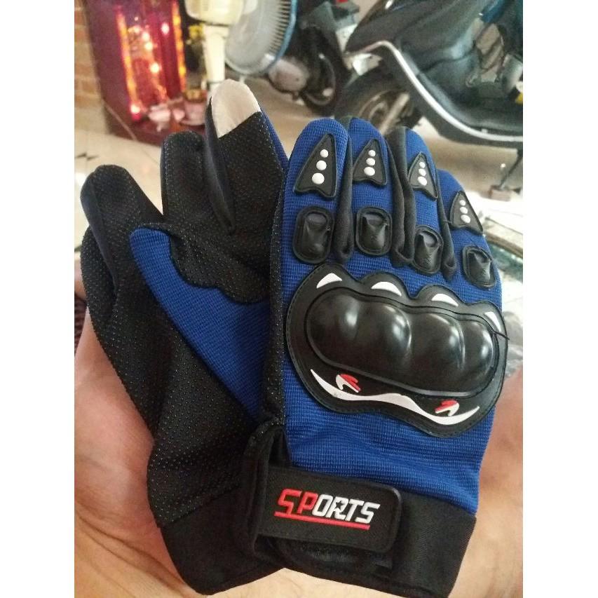 Găng tay đi phượt Sport kín ngón