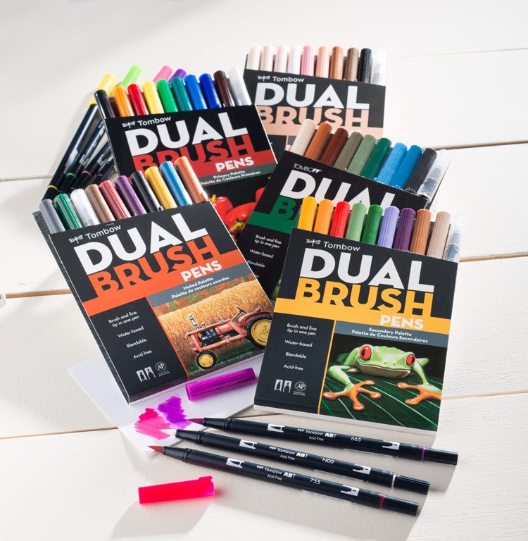 Set 10 bút Tombow ABT Dual Brush