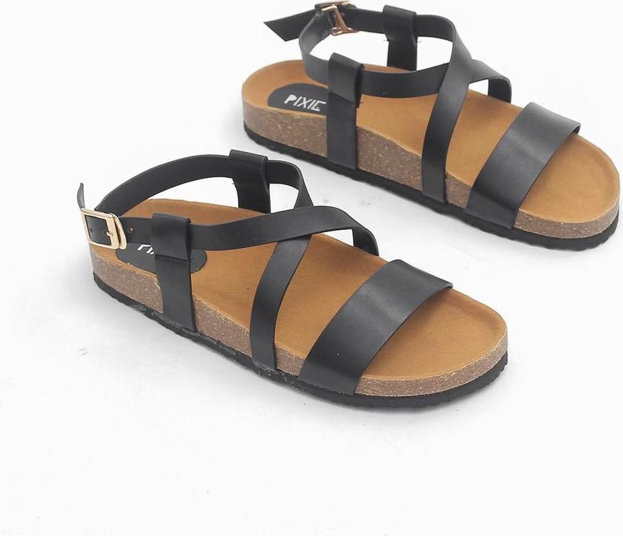 Giày Sandal Pixie Bệt Quai Xéo X419