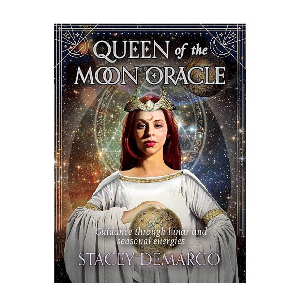 Bộ Bài Oracle Queen Of The Moon 44 Lá Bài Tặng Link Tiếng Anh Và Đá Thanh Tẩy