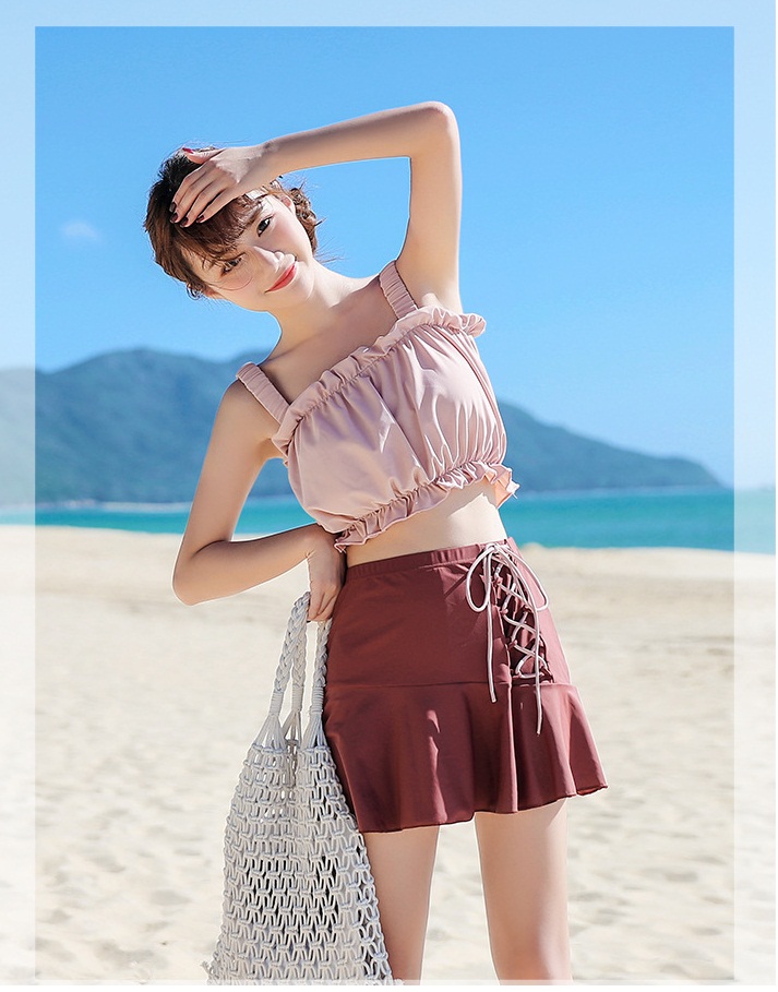Đồ bơi, bikini hai mảnh kín đáo ba chi tiết cực xinh