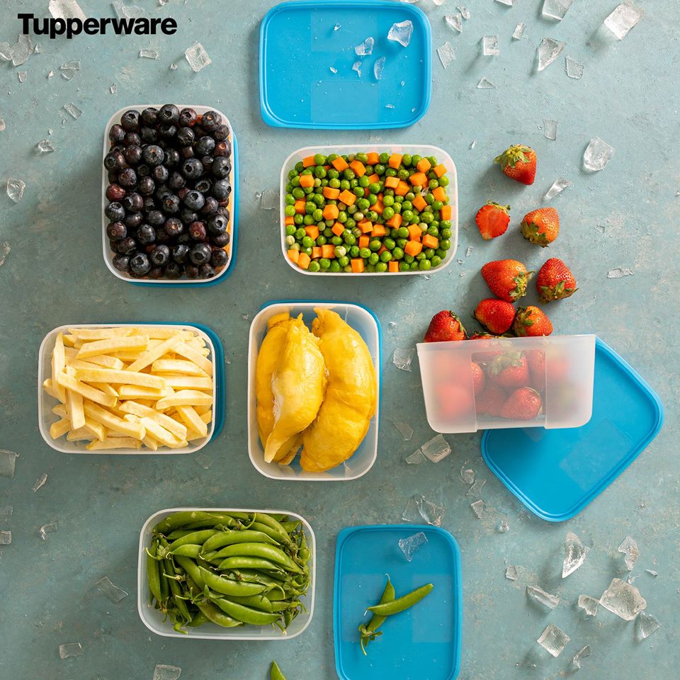 Bộ Hộp Tupperware Trữ Đông Freezermate 650ml (6 Hộp)