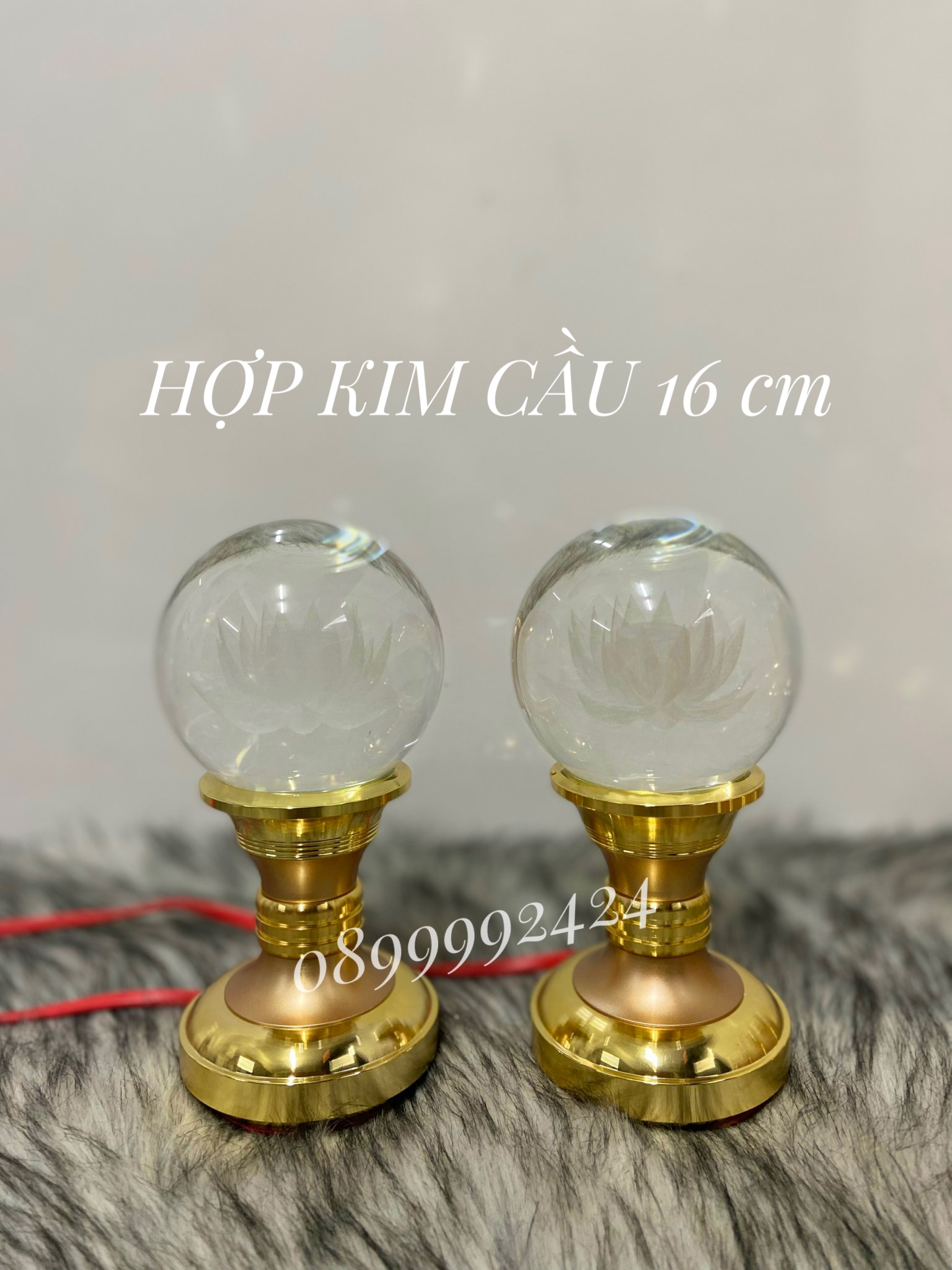 ĐÈN THỜ PHA LÊ CAO CẤP CẦU 16 cm (1 Cặp )