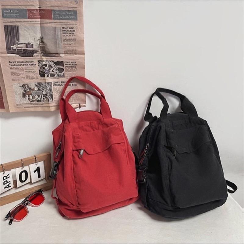 COMBO BALO CANVAS VINTAGE + LOGO CÀI + KẸP GỖ, SỔ TAY MINI, STICKER DÁN,.. Chất DÀY DẶN CHỐNG THẤM NƯỚC