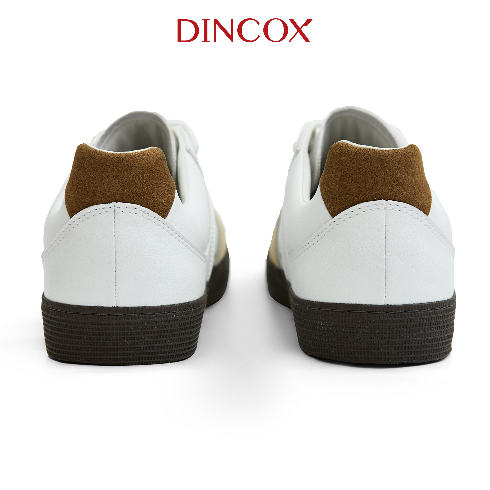 Giày Sneaker Da - GAT Shoes Nam Nữ DC36 White Dune Dincox Shoes