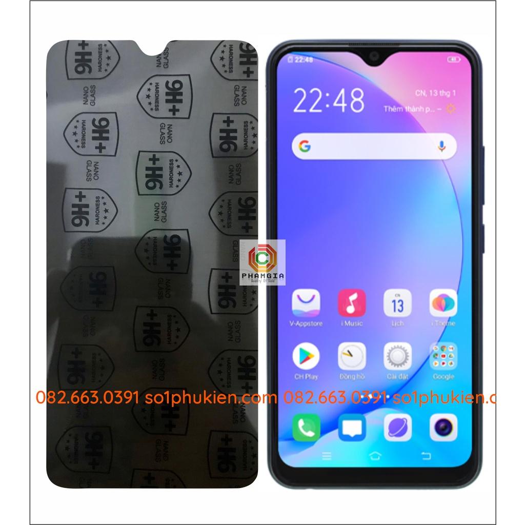 Dán cường lực chống nhìn trộm cho Vivo Y11 / Y12 / Y13 / Y15 / Y17 / Y3 / Y19 dẻo nano