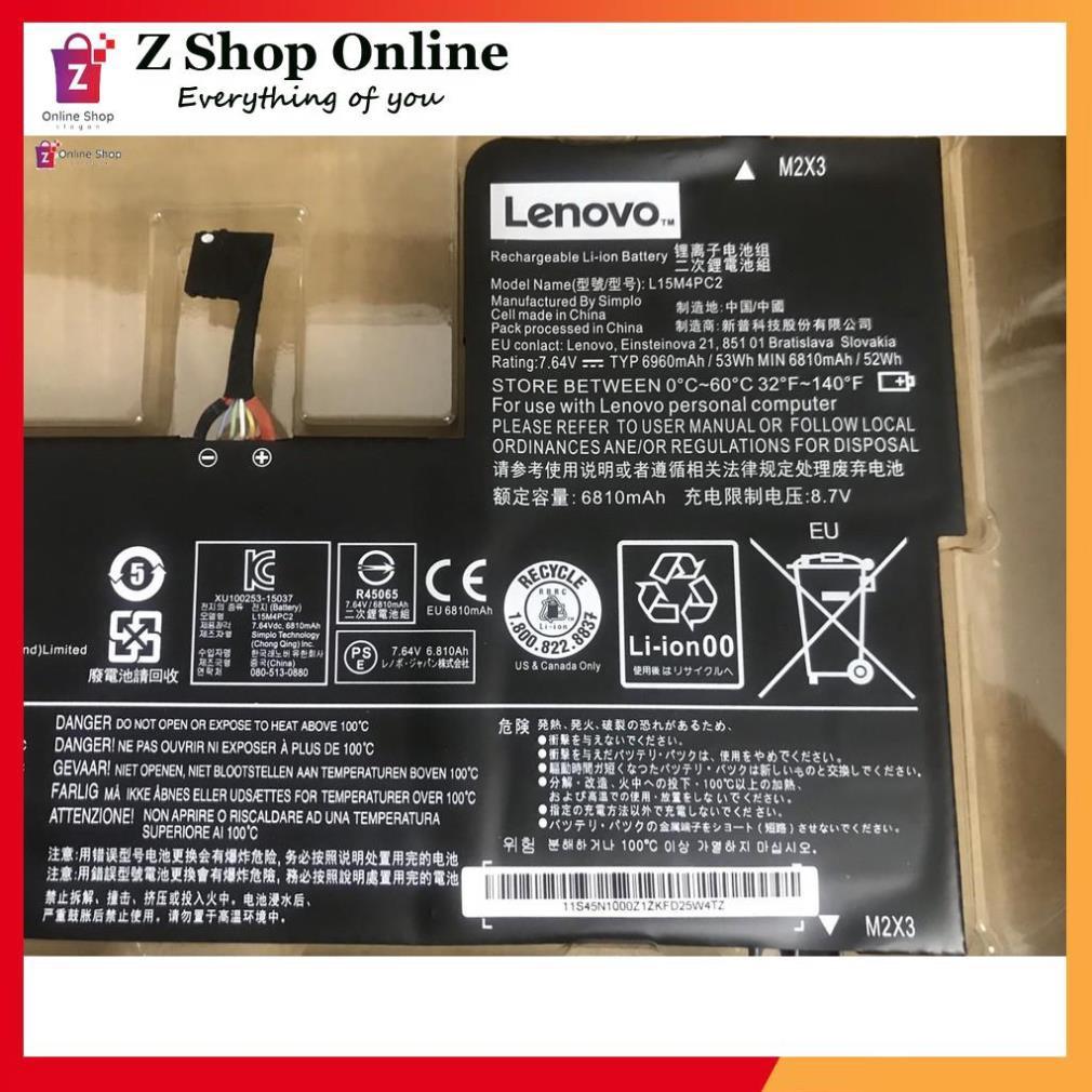 Pin(Battery) 52Wh Dùng Cho Lenovo Yoga 710-15IKB 710-15ISK L15M4PC2 L15L4PC2