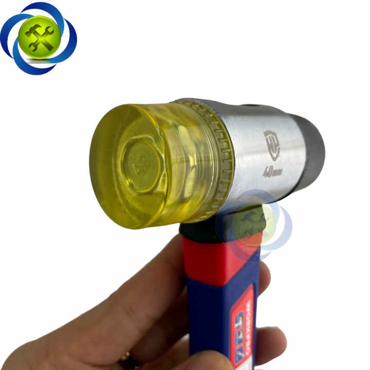 Búa cao su hai đầu Workpro WP241036 đường kính 40mm