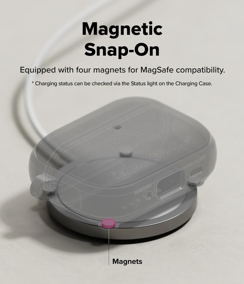 Vỏ ốp cho AirPods Pro 3 RINGKE Onyx Magnetic - Hàng Chính Hãng