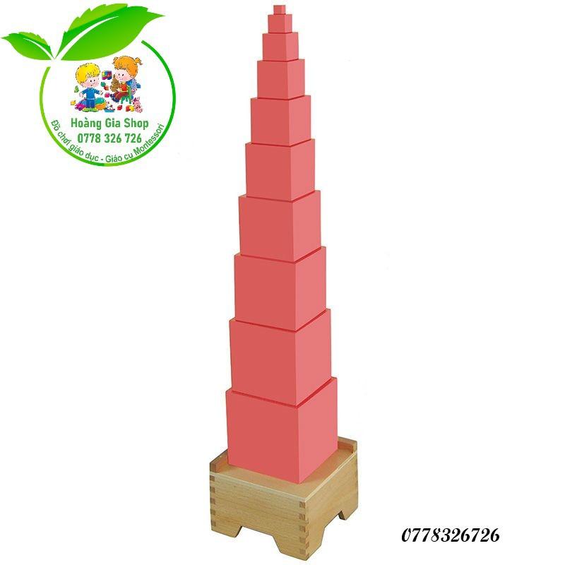 Đế đặt tháp hồng - Pink Tower Stand