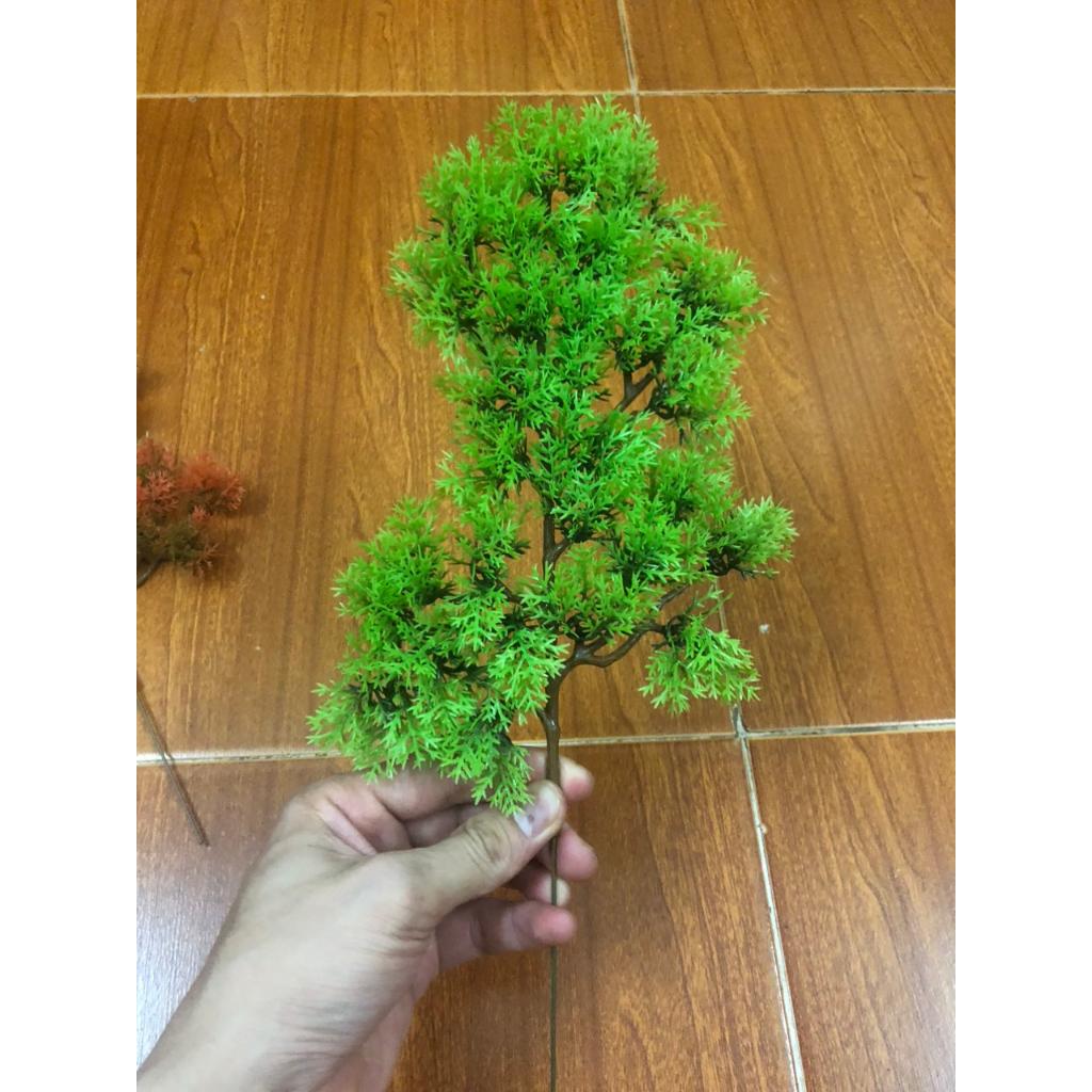 Cành Tùng giả trang trí decor- tạo hình dáng cây bonsai tiểu cảnh- ghép lũa tạo dáng nghệ thuật- Cây giả gắn lũa decor