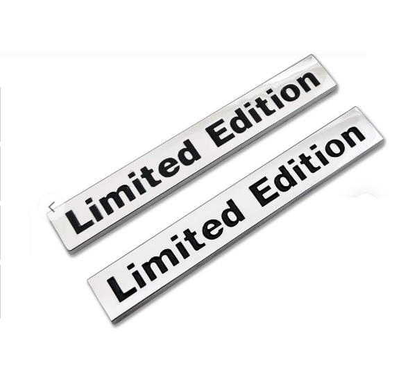Tem chữ logo LIMITED EDITION dán trang trí xe ô tô