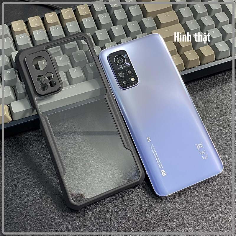 Ốp lưng cho Xiaomi Mi 10T Pro - Redmi K30S chống sốc trong viền nhựa dẻo XunDD - Hàng Nhập Khẩu