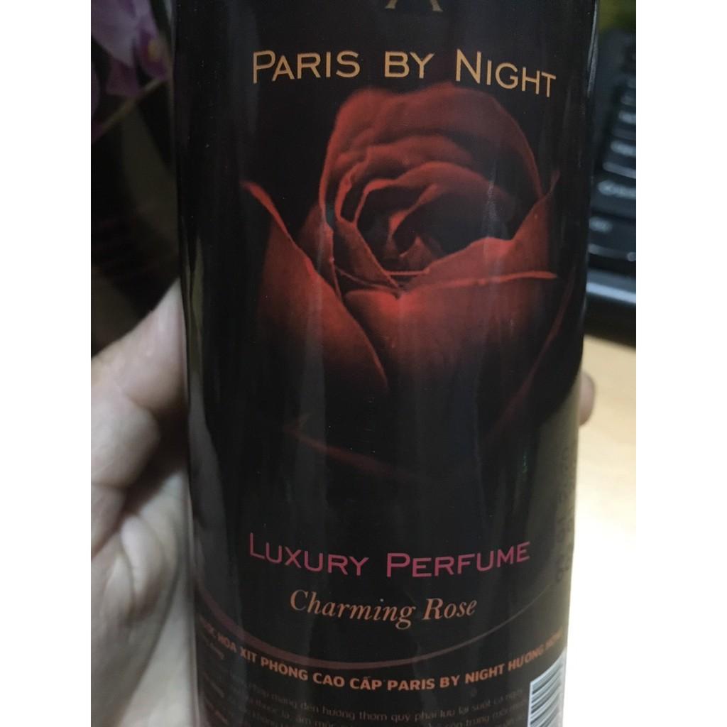 Nước hoa xịt phòng cao cấp Paris by night 500ml