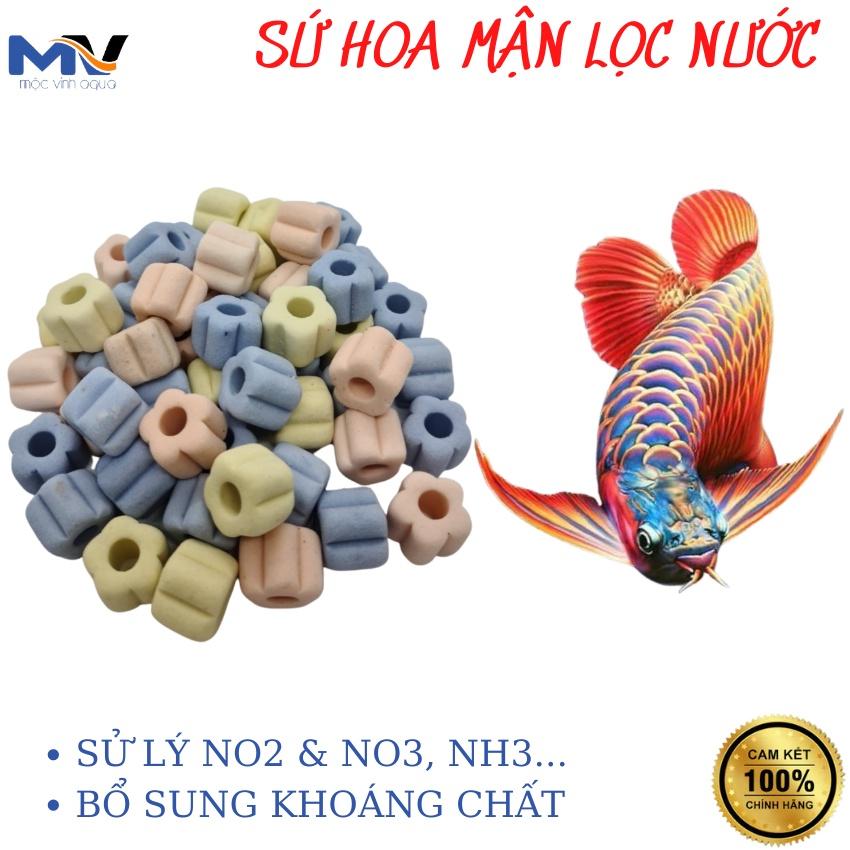 SỨ LỌC NƯỚC HỒ CÁ HOA MẬN SIÊU XỐP VÀ THẨM THẤU NƯỚC, BỔ SUNG KHOÁNG CHẤT | CỬA HÀNG MỘC VINH AQUA