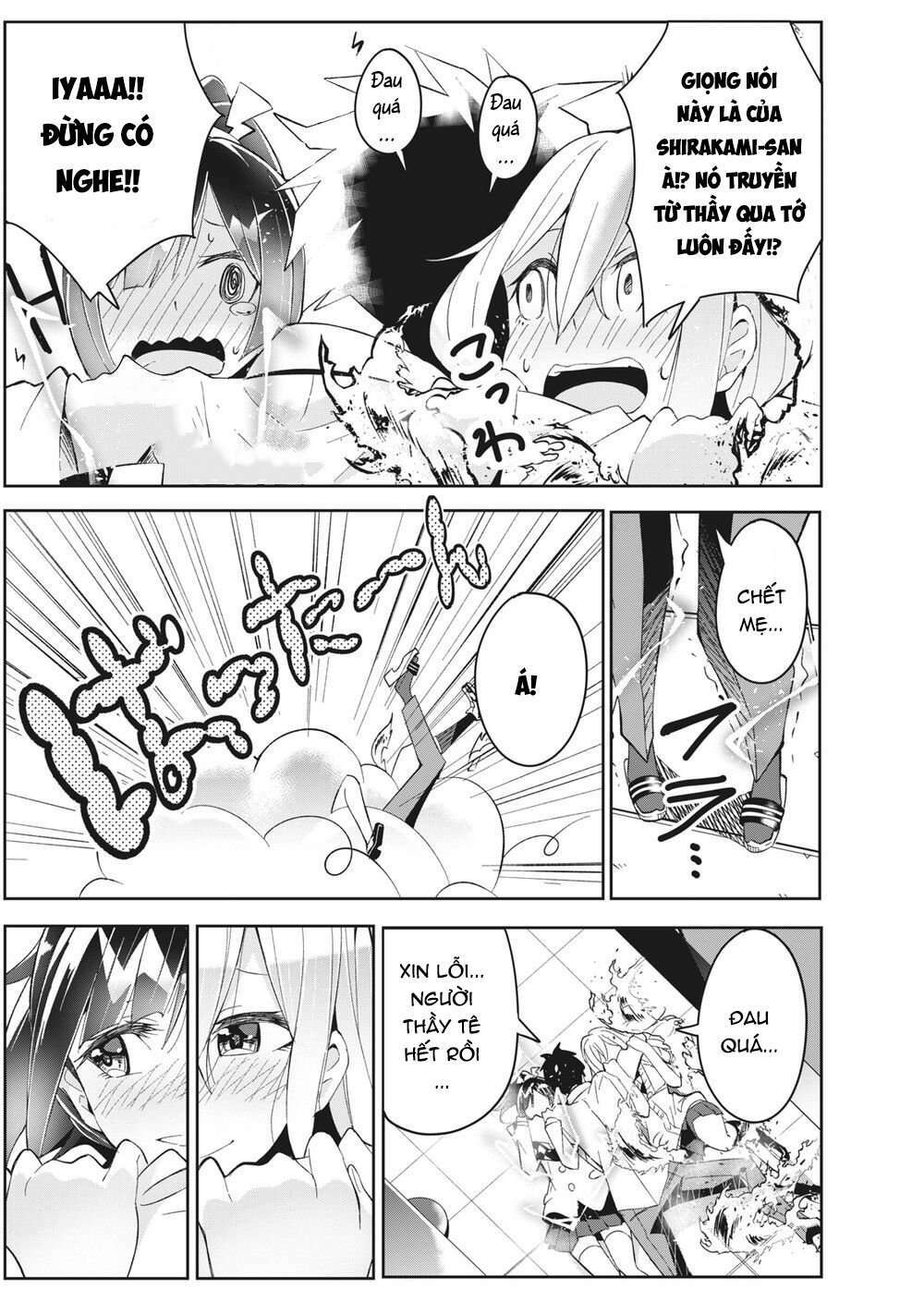 những học sinh mang siêu năng lực và tên giáo viên lười biếng chapter 3.2 22