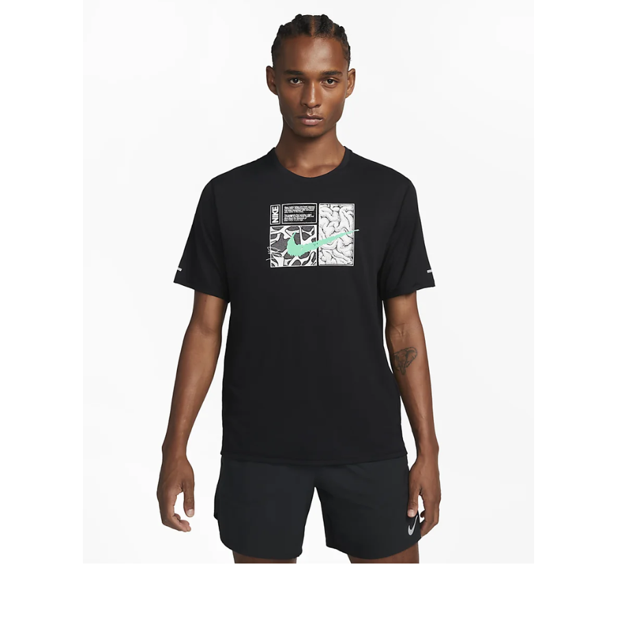 Áo tay ngắn thể thao Nam NIKE AS M NK DF MILER SS TOP DYE DQ6509