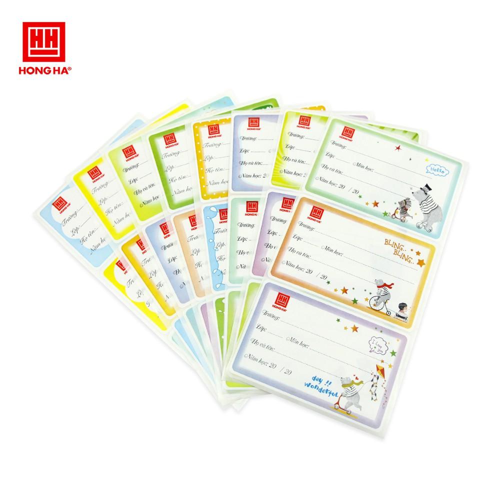 Nhãn Vở Cấp Ii Hồng Hà 3478